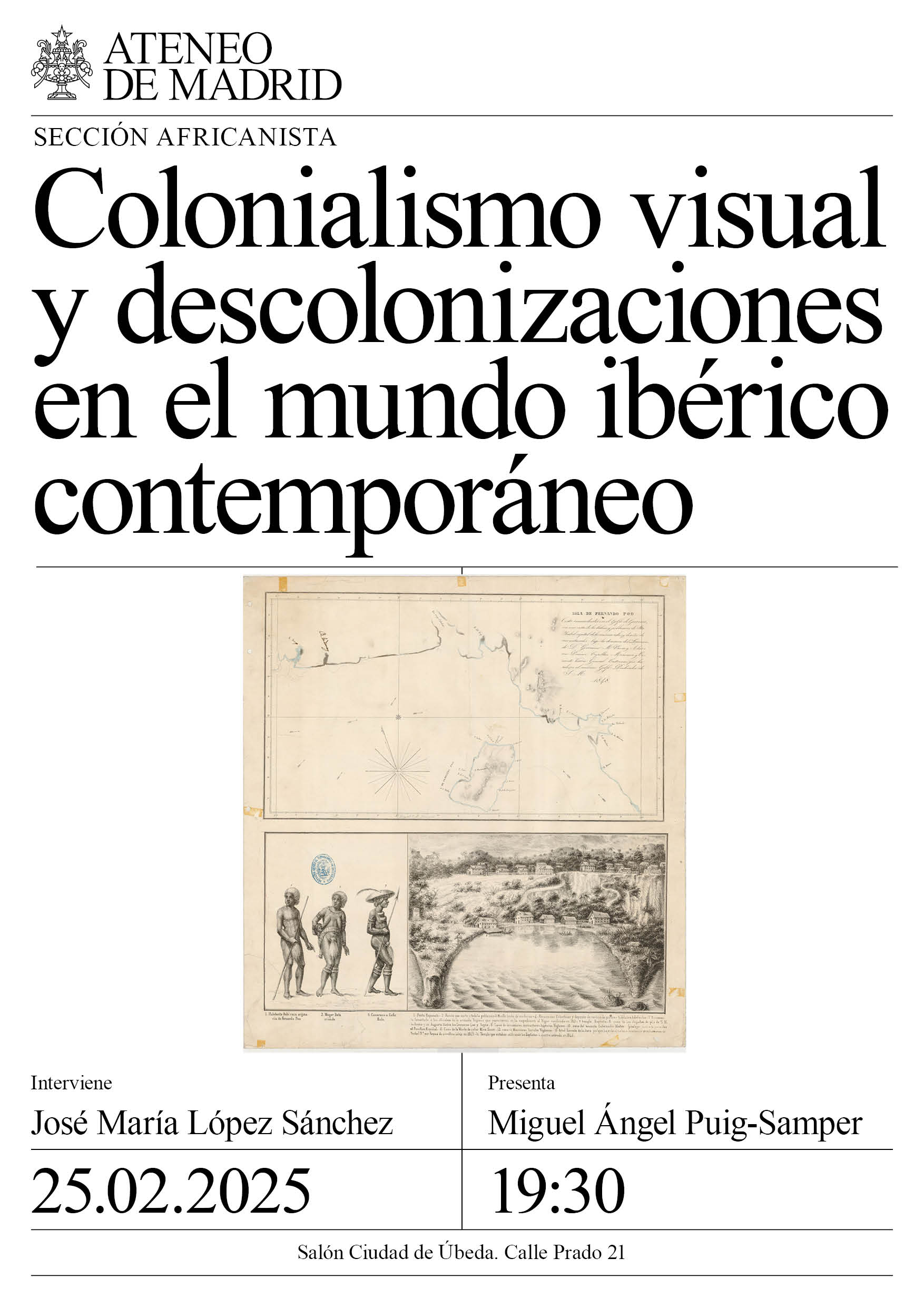 III Ciclo de Colonialismo visual - Sección Africanista del Ateneo de Madrid - 25.02.2025